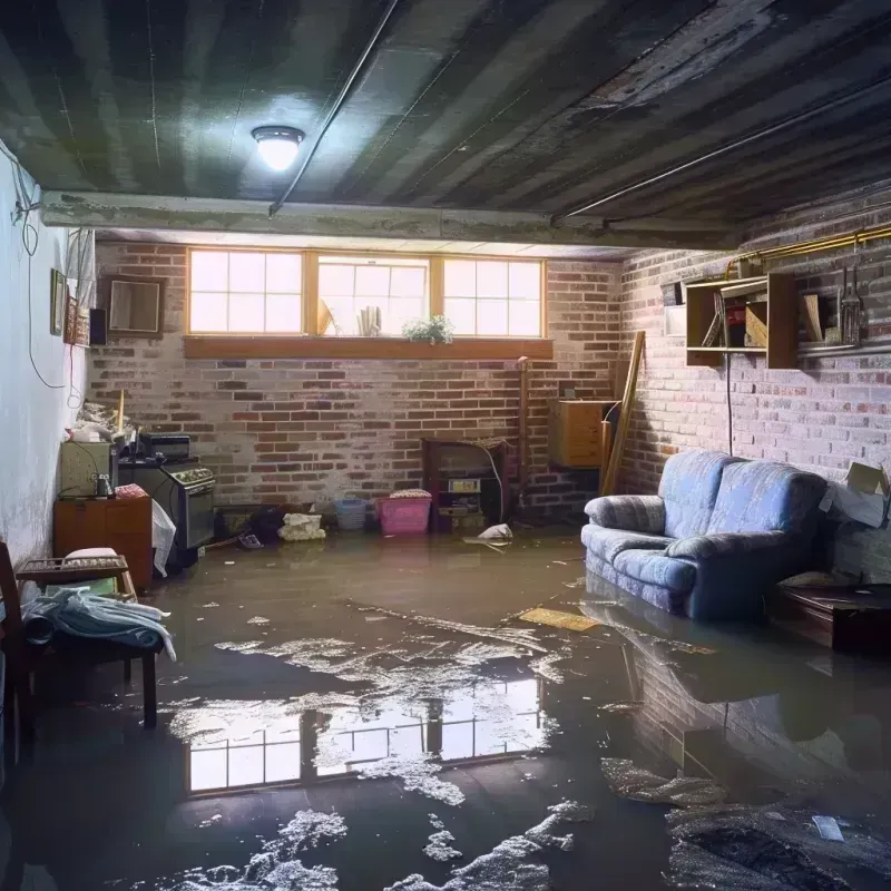 Flooded Basement Cleanup in Baidland, PA